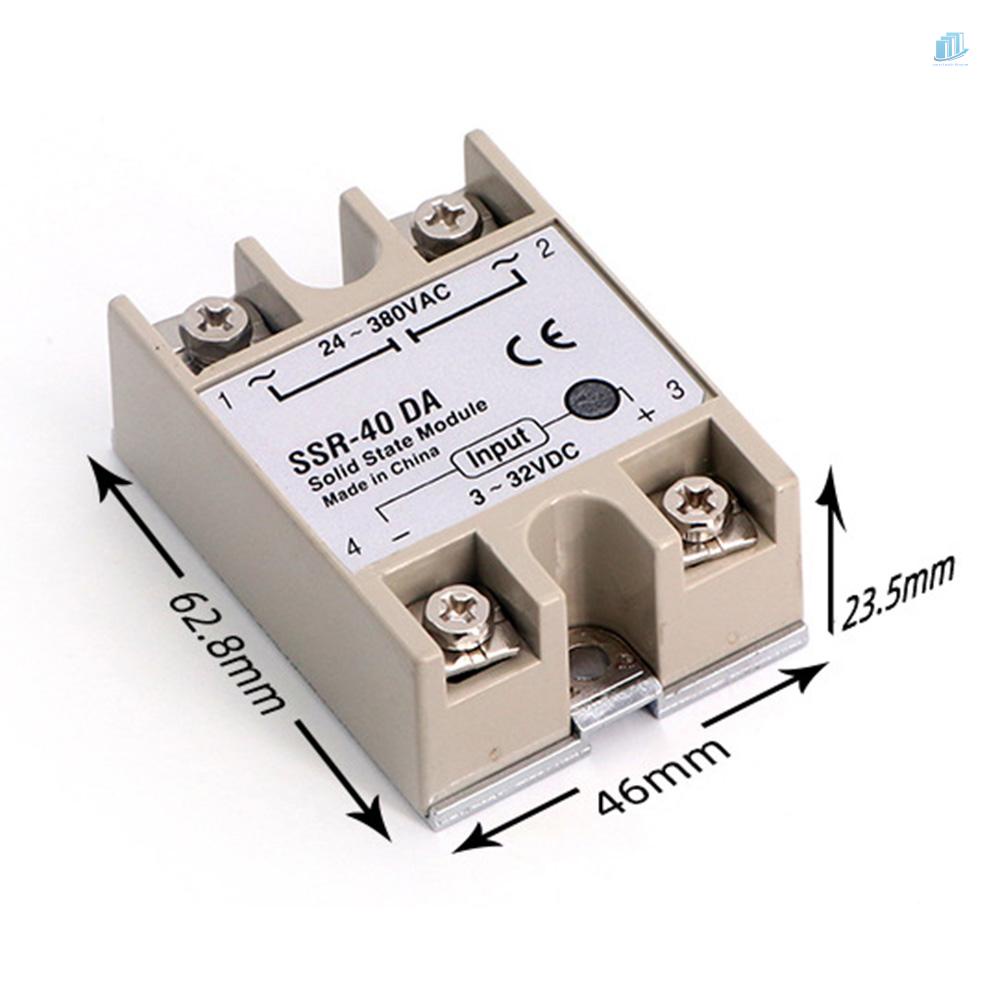 Bộ 3 Dây Cáp SSR + SSR-40 DA + M6 1M Điều Khiển Nhiệt Độ Thông Minhwatchinone REX-C100FK07-V * AN