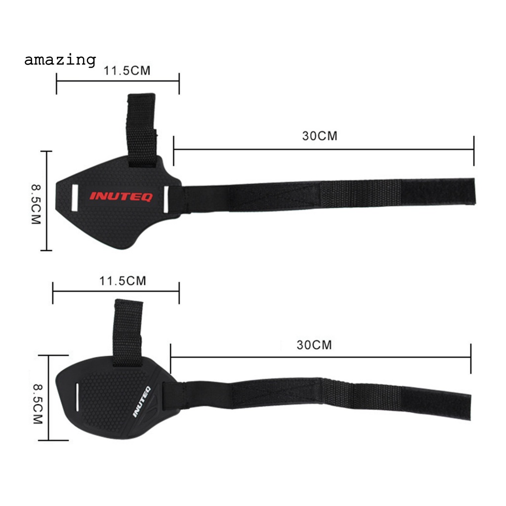 1 Vỏ Bọc Bảo Vệ Giày Đi Xe Đạp / Xe Máy Thiết Kế Đơn Giản Siêu Bền Tiện Dụng