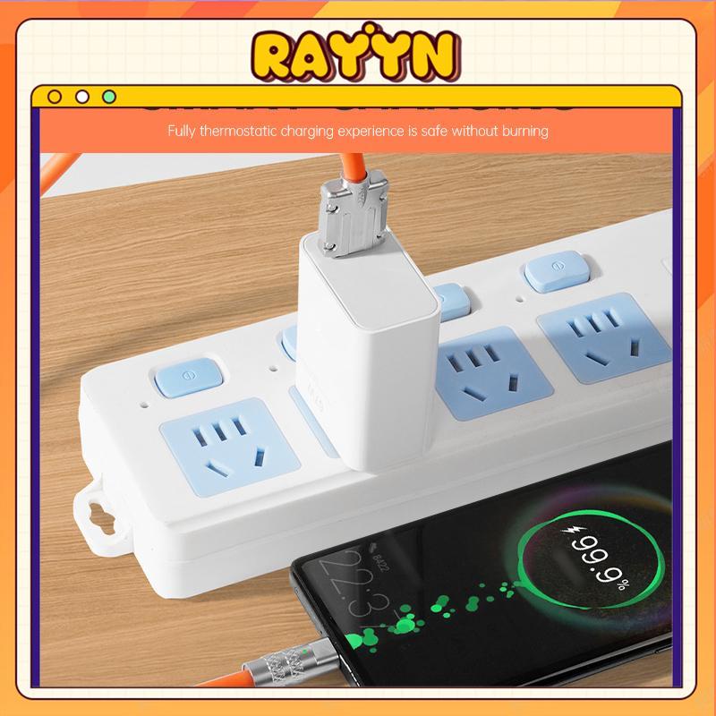 Dây Cáp Sạc Nhanh 120W 6A Bằng Hợp Kim Kẽm Và Silicon Cho type-C