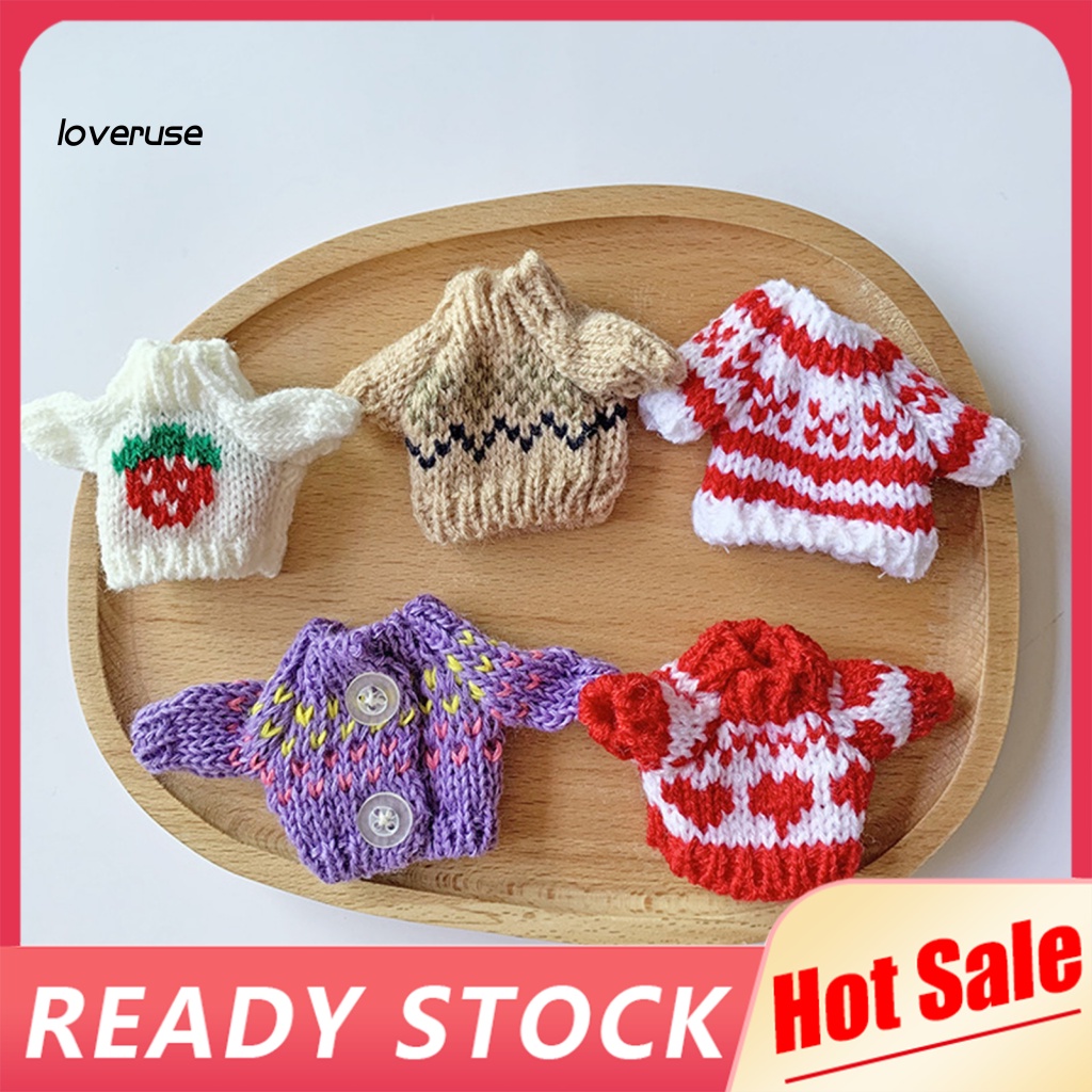 / Lo / Áo Sweater Cổ Lọ Kết Cấu Mềm Mại Cho Búp Bê