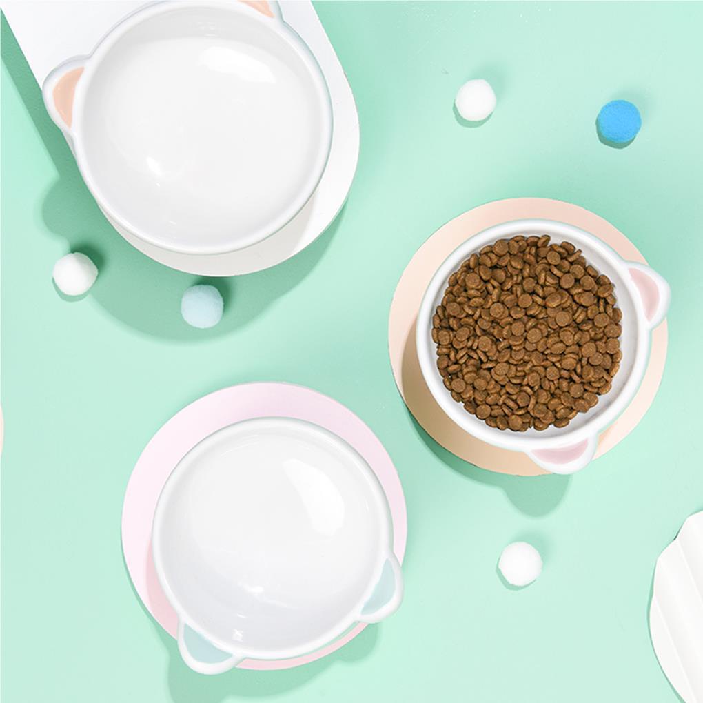Bát Ăn Bằng Gốm Sứ Chống Trượt Dễ Thương An Toàn Dành Cho Thú Cưng