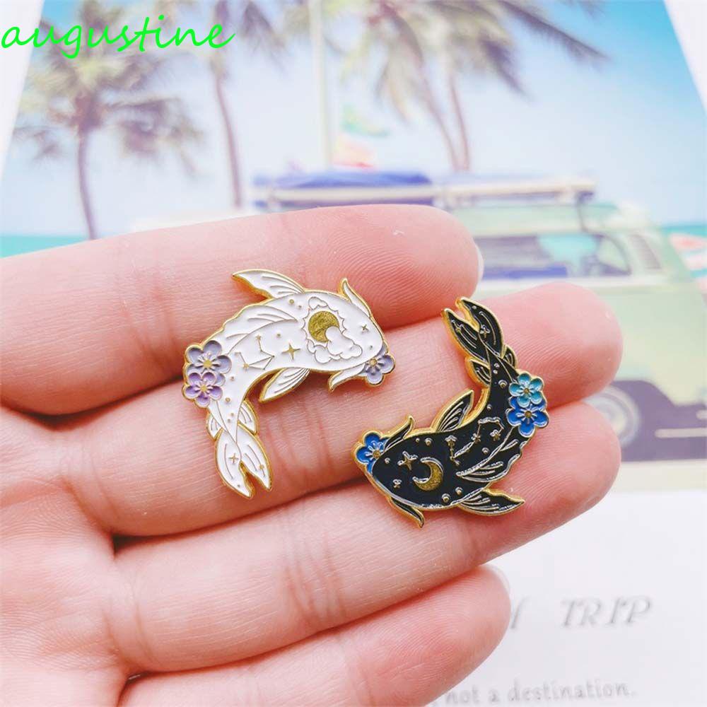 Ghim Cài Áo Hình Cá Koi Độc Đáo Thời Trang Cho Nam Nữ