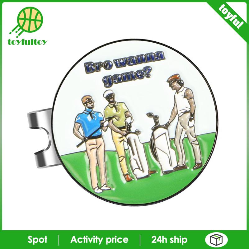 Kẹp Đánh Dấu Vị Trí Bóng Golf 25mm Có Thể Tháo Rời