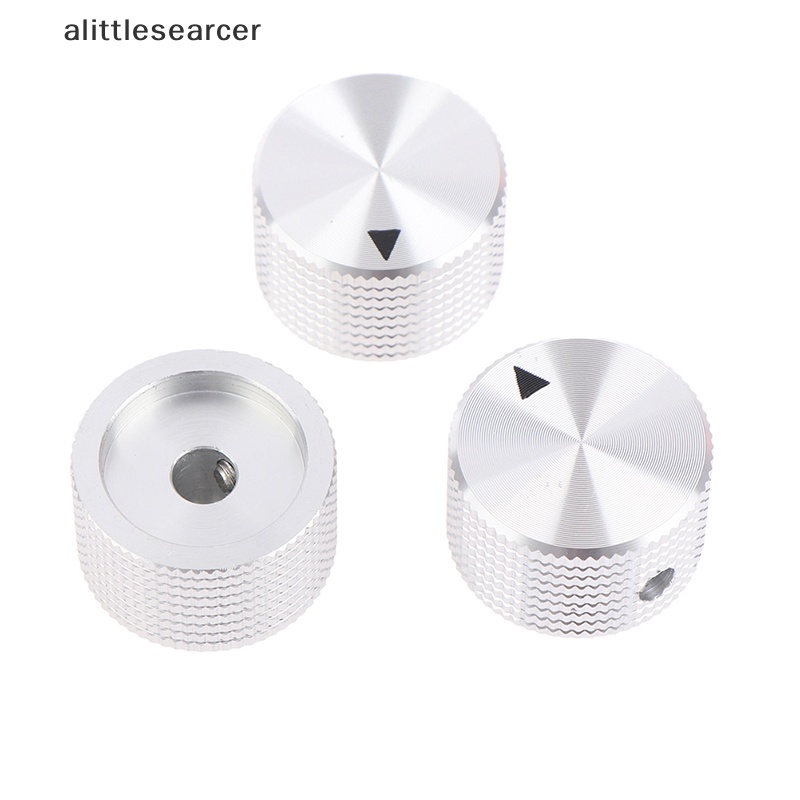 Núm Vặn Điều Chỉnh Âm Lượng Bằng Nhôm Màu Bạc Kích Thước 6MM 25MM * 15MM