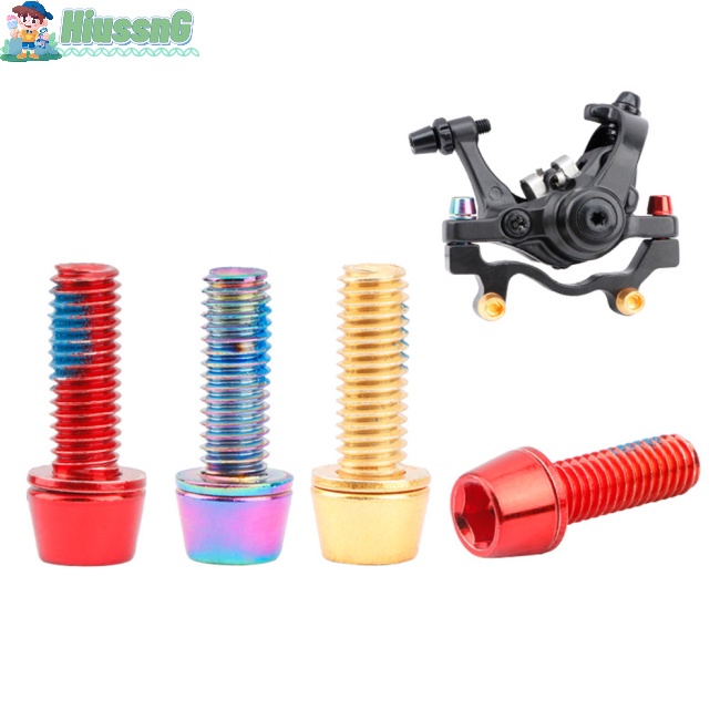 6 Ốc Vít M6 * 18mm M6 * 20mm Cho Phanh Đĩa Xe Đạp Leo Núi