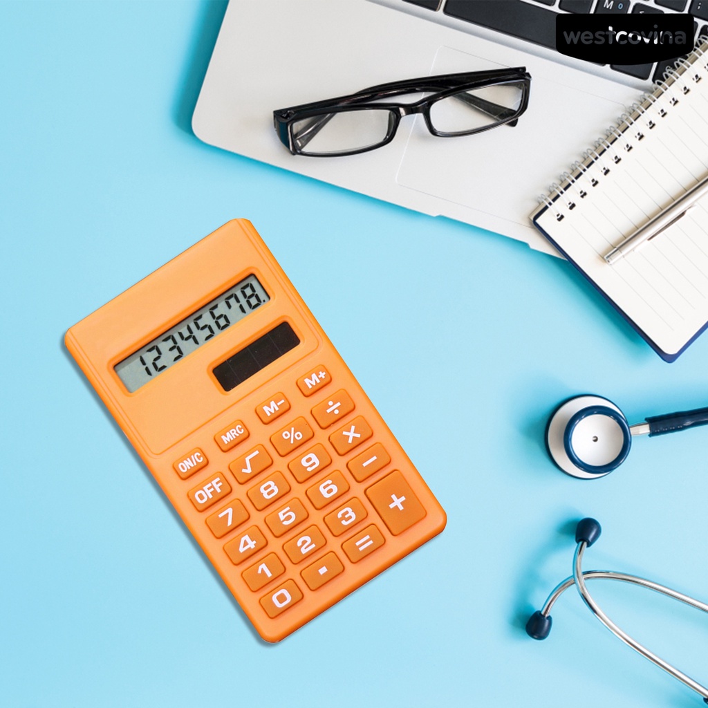 [COD]♪Máy Tính Cầm Tay 8 Số Bằng ABS Kích Thước Bỏ Túi Tiện Dụng Cho Văn Phòng