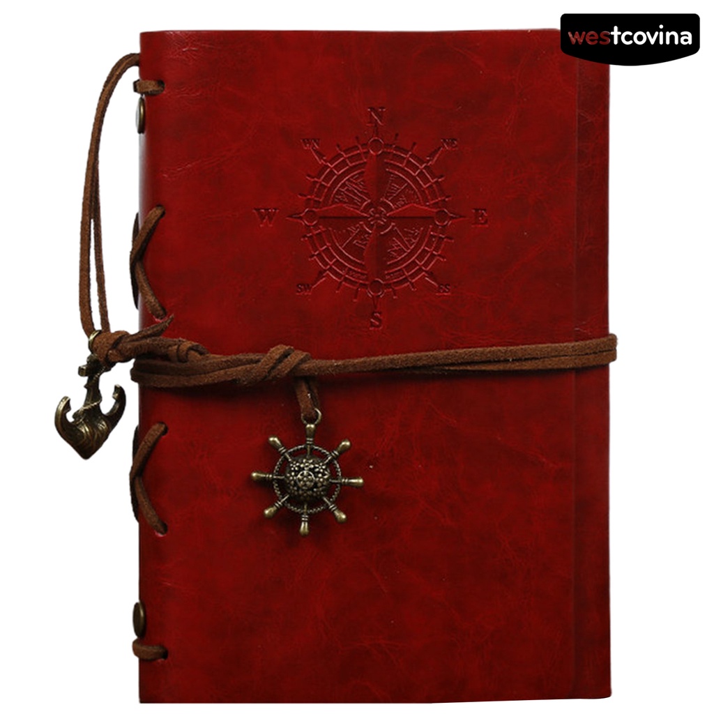 [COD]♪Bao Da Máy Tính Bảng Giả Da Phong Cách Vintage Cho Nhật Ký Khổ A7