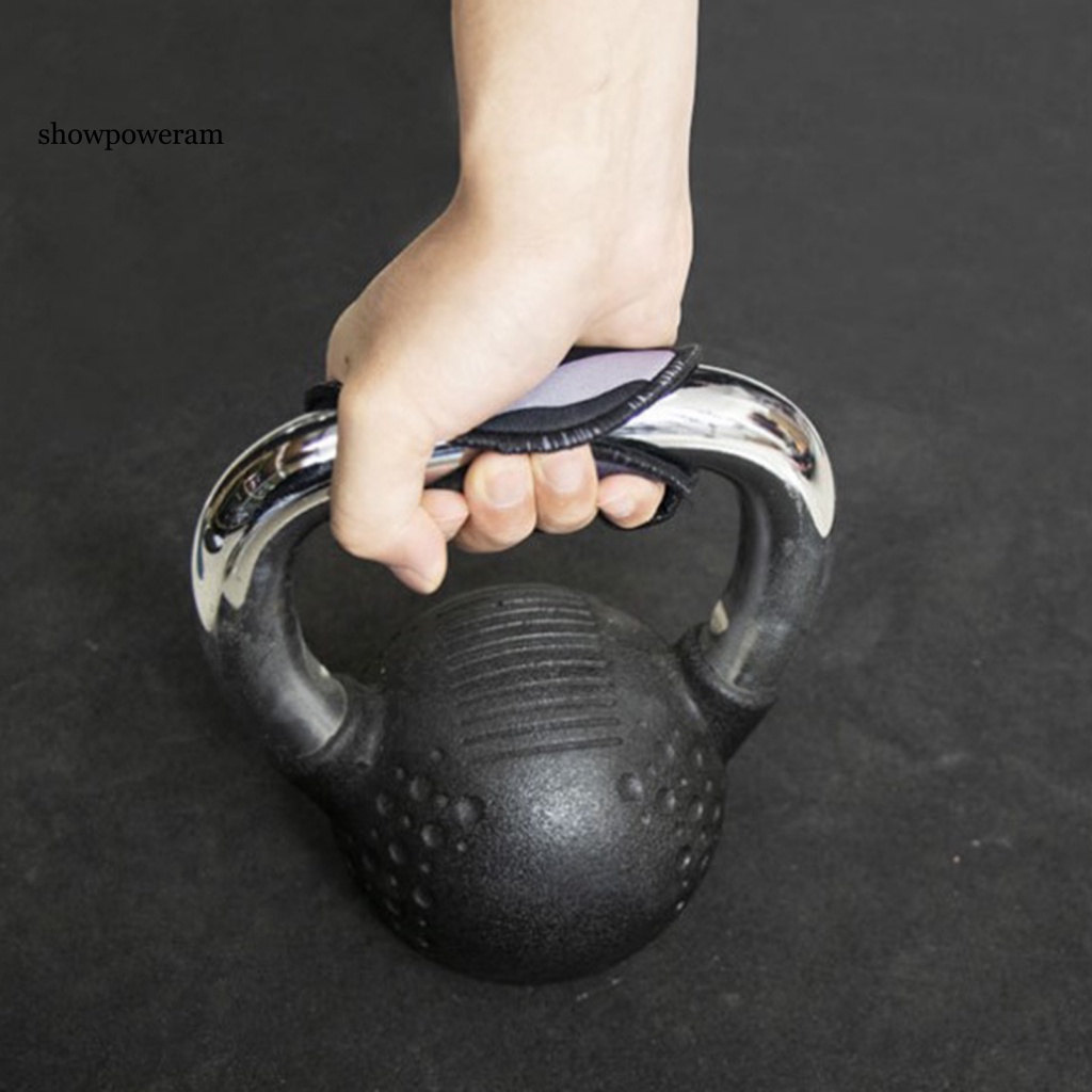 1 Cặp Găng Tay Hở Ngón Trọng Lượng Nhẹ Chống Trượt Hỗ Trợ Luyện Tập Thể Hình