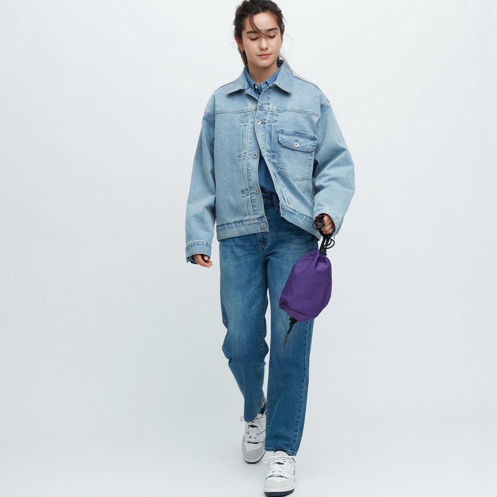 Túi Đeo Chéo Thể Thao Dây Rút Ngăn Chứa Rộng Unisex