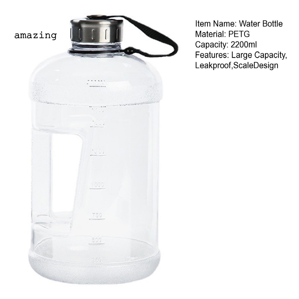 Bình Nước Trong Suốt Nhỏ Gọn Không Mùi Dùng Khi Tập Thể Thao / Leo Núi