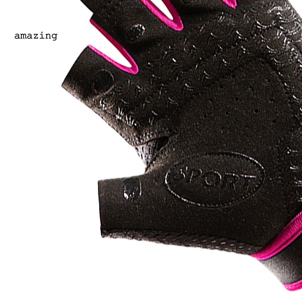 1 Đôi Găng Tay Chạy Xe Đạp Lưới Chống Trượt