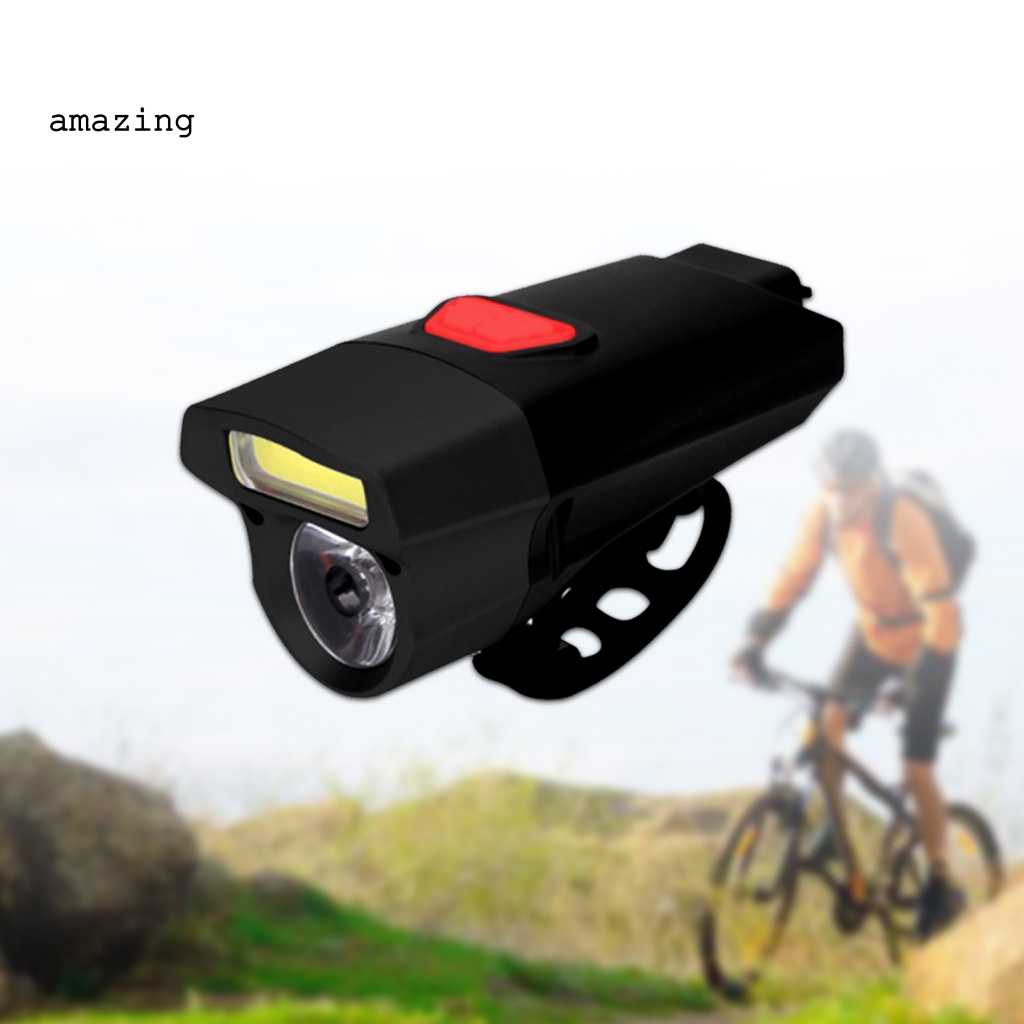 Đèn Pha Xe Đạp Chống Thấm Nước Sạc USB Tiện Lợi