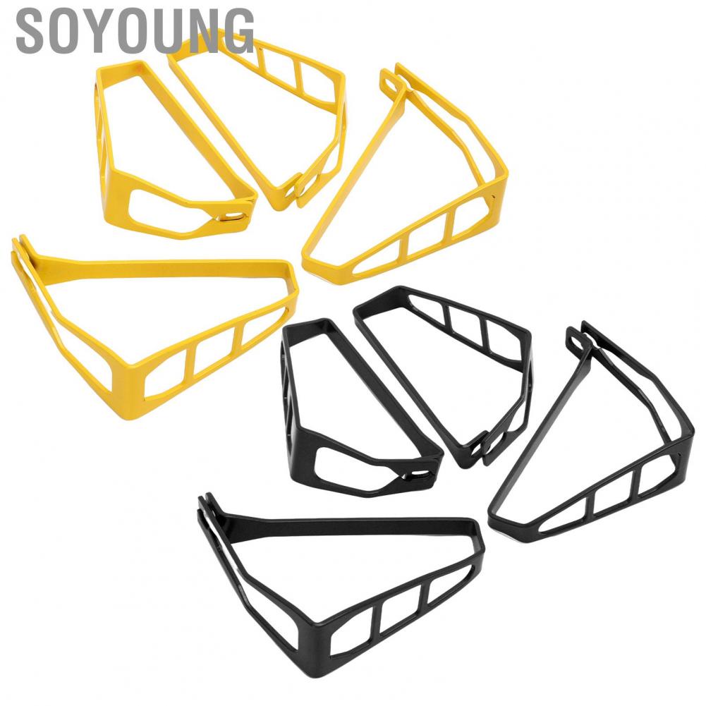 Soyoung Turn Signal Protective Cover  Front Rear Aluminium Alloy Motorcycle Turn Light Guard  Break  for Motorbike