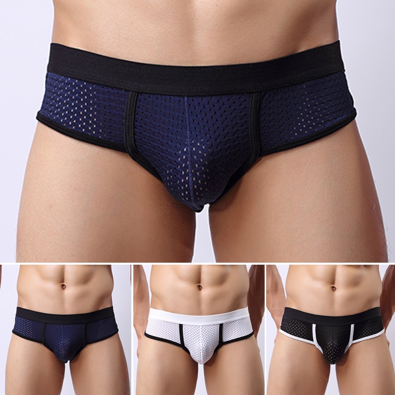 Quần Lót Nam Dạng Lưới Co Dãn Tốt Mềm Mại Và Thoải Mái
