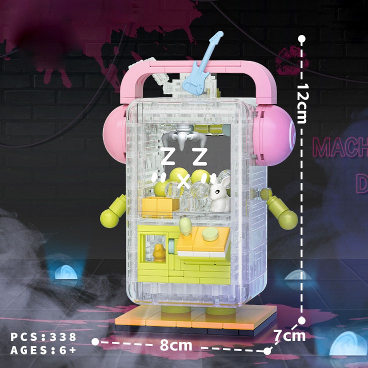 Mô Hình Đồ Chơi Lắp Ráp Máy Chim Hạc MINI Sáng Tạo Dùng Để Làm Quà Tặng Cho Bé Gái