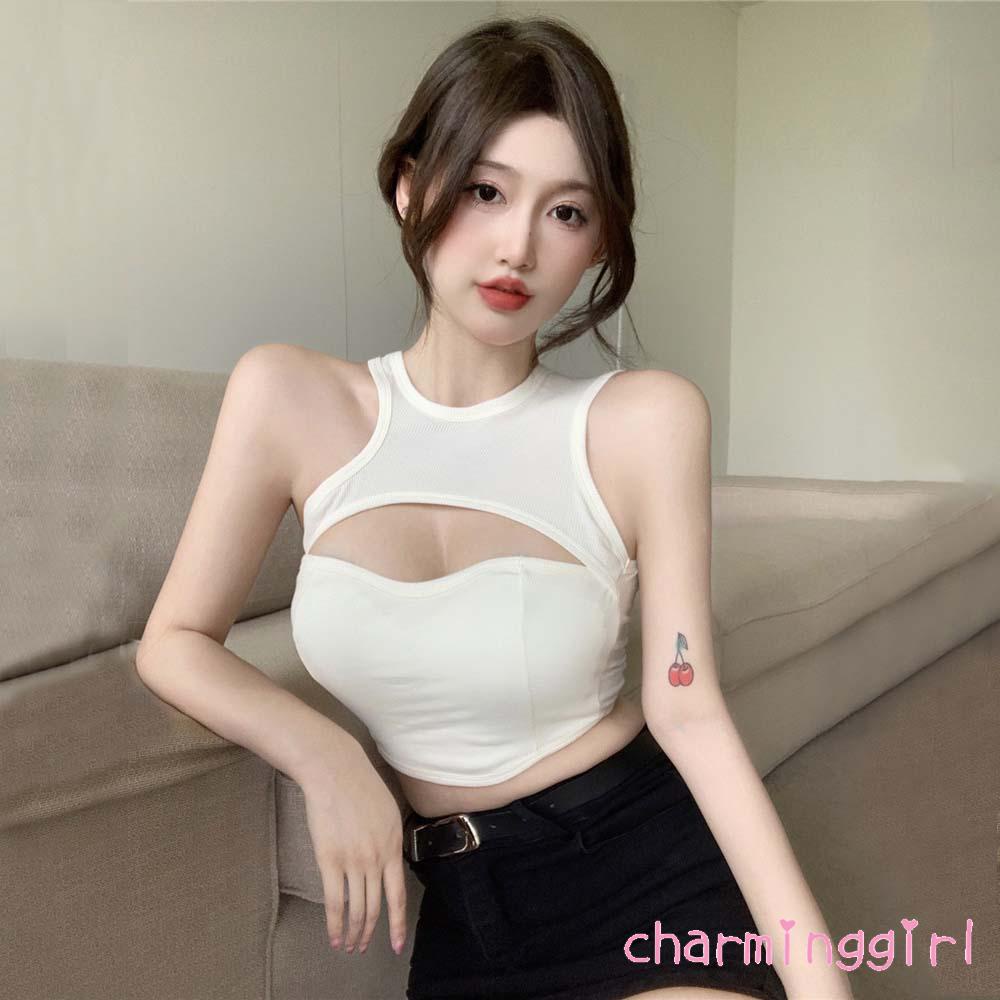 Áo Ngực Thể Thao Có Mút Đệm Màu Sắc Đơn Giản Dành Cho Nữ