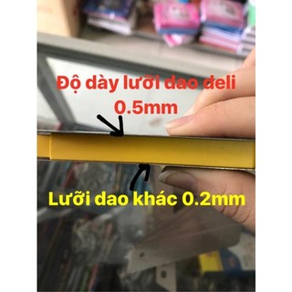10 chiếc lưỡi dao dọc giấy to deli 2011 _DCG
