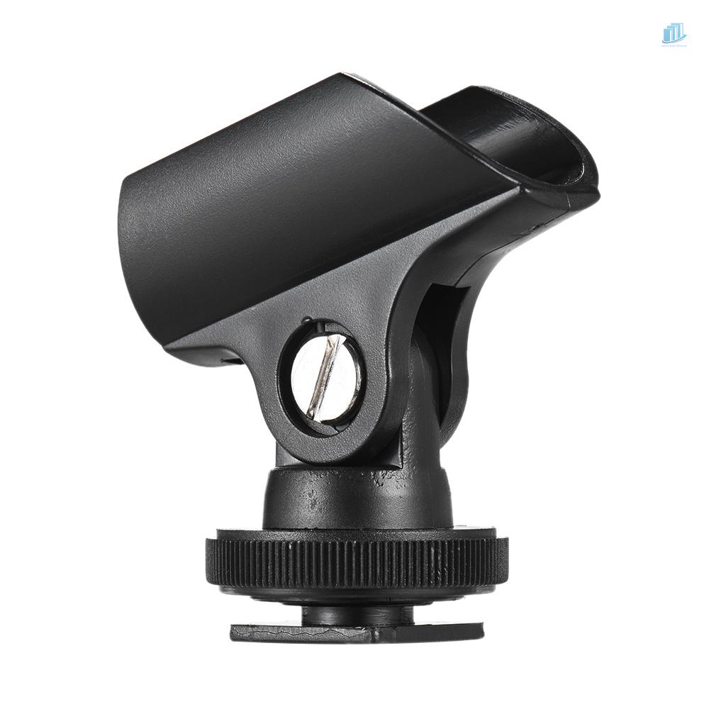 Giá Đỡ Micro Bằng Nhựa 19mm Và Lỗ Ốc Vít 1 / 4 &quot;Cho Máy Ảnh DSLR Andoer