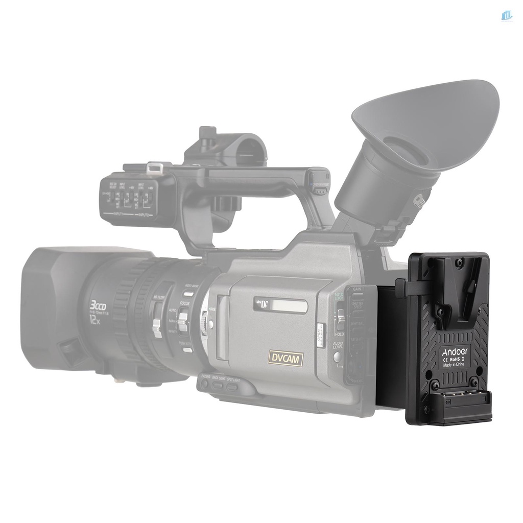 ANDOER Chip Chuyển Đổi Pin Chữ V NP-F Cho PXW-Z150 / HXR-MC2500 / MC1500C / NX3 / NX5R / NX5C / NX10