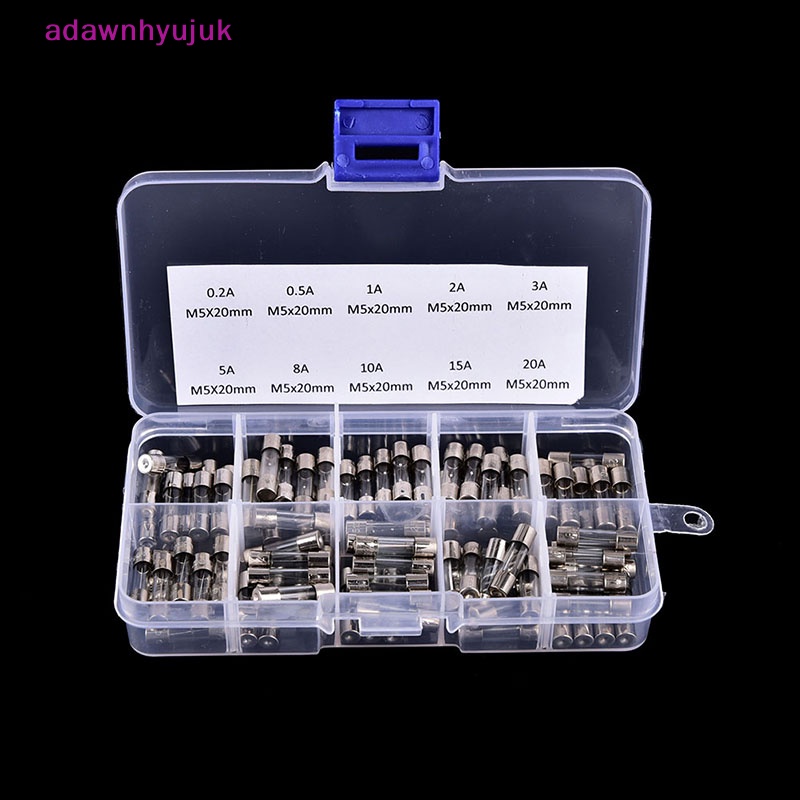 Set 100 Cầu Chì Ống Thủy Tinh 5x20mm