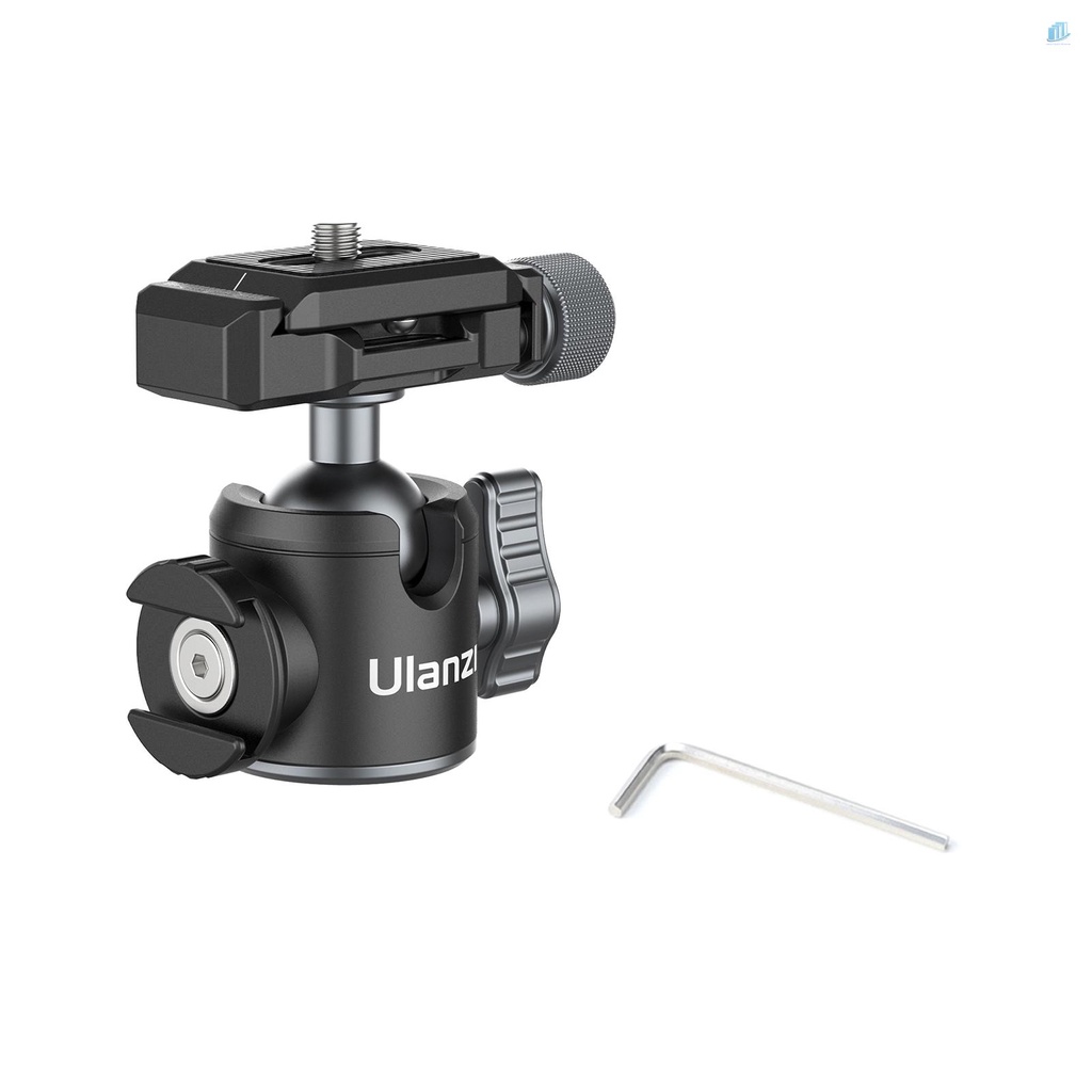 Đầu Bi Thông Minhwatchinone Ulanzi U-80L Arca Swiss 1 / 4 Inch Tháo Gỡ Nhanh Cho Máy Ảnh DSLR Tải Trọng 10kg 10kg Chất Lượng Cao