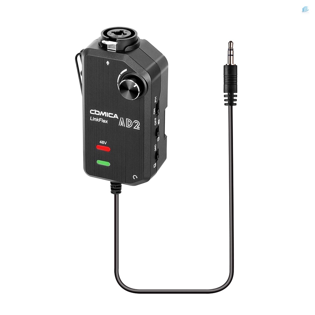 Bộ Chuyển Đổi Âm Thanh Micro smartwatchinone CoMica LinkFlex AD2 XLR / 6.35mm-3.5mm Cho Điện Thoại Thông Minh / Máy Ảnh