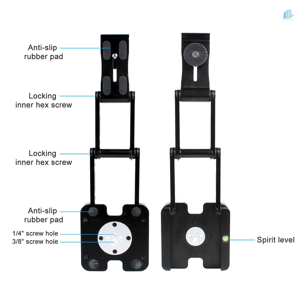 Đầu Nghiêng Chữ Z Bằng Hợp Kim Nhôm Linh Hoạt Có Thể Gập Lại Cho Máy Ảnh DSLR ILDC Max. Phụ Kiện Tải Trọng 3.5kg 3.5kg Chất Lượng Cao