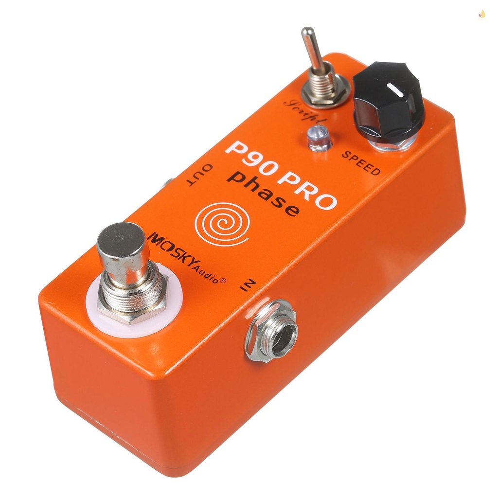 Bàn Đạp Hiệu Ứng Đàn Guitar MOSKYaudio P90 PRO Phaser Mini Vintage