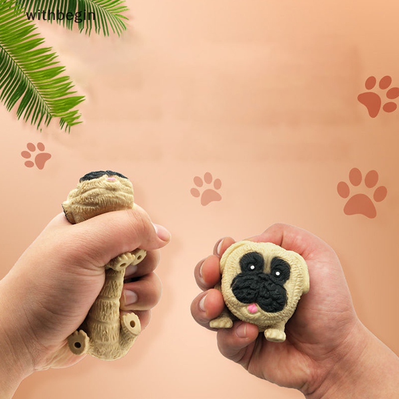 1 Đồ Chơi Nắn Bóp Đàn Hồi Giảm Stress Hình Động Vật