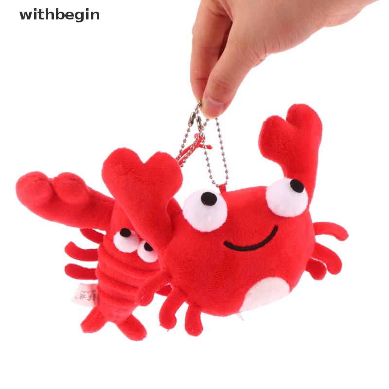 Đồ Chơi Nhồi Bông Hình Cua Đỏ Bằng Cotton PP Trang Trí Túi Xách