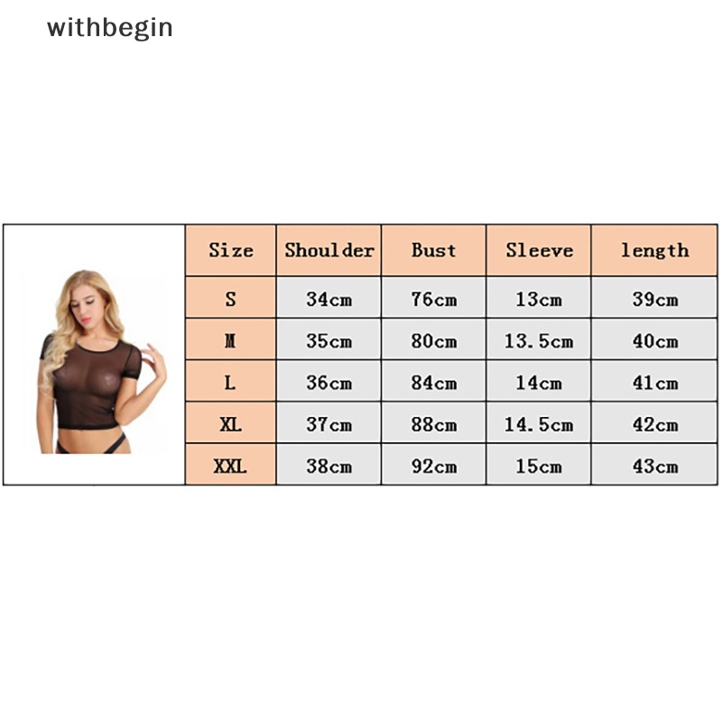 Áo Thun Lưới Cá Ngắn Tay Xuyên Thấu Phong Cách Đường Phố Thời Trang Mùa Hè Cho Nữ