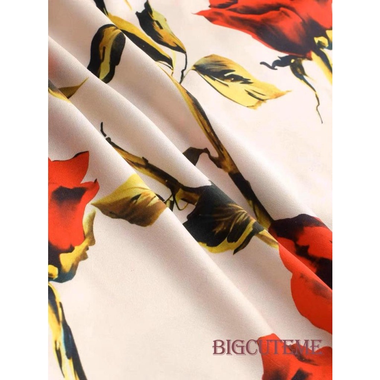 Đầm Hai Dây Dáng Dài Họa Tiết Hoa Thời Trang Mùa Hè Cho Nữ