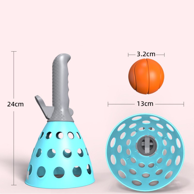 Đồ Chơi Ném Bóng Thể Thao Ngoài Trời Hai Tầng Đàn Hồi Giáo Dục Cho Trẻ Em