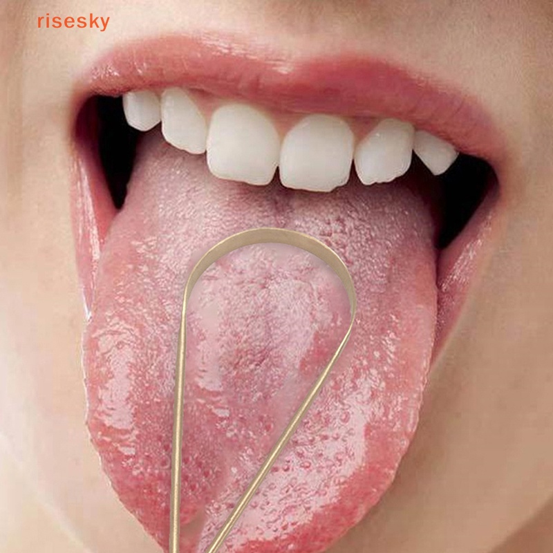 Bàn Chải Đánh Răng Lưỡi Bằng Thép Không Gỉ Làm Sạch Thoáng Khí