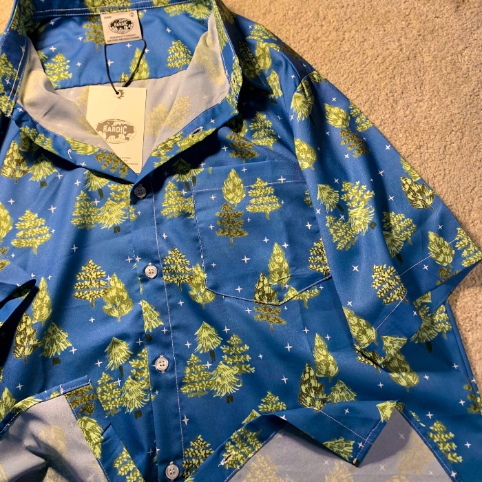 NRVP Áo Sơ Mi Nữ Ngắn Tay In Họa Tiết Độc Đáo Phong Cách Hàn Quốc Mới