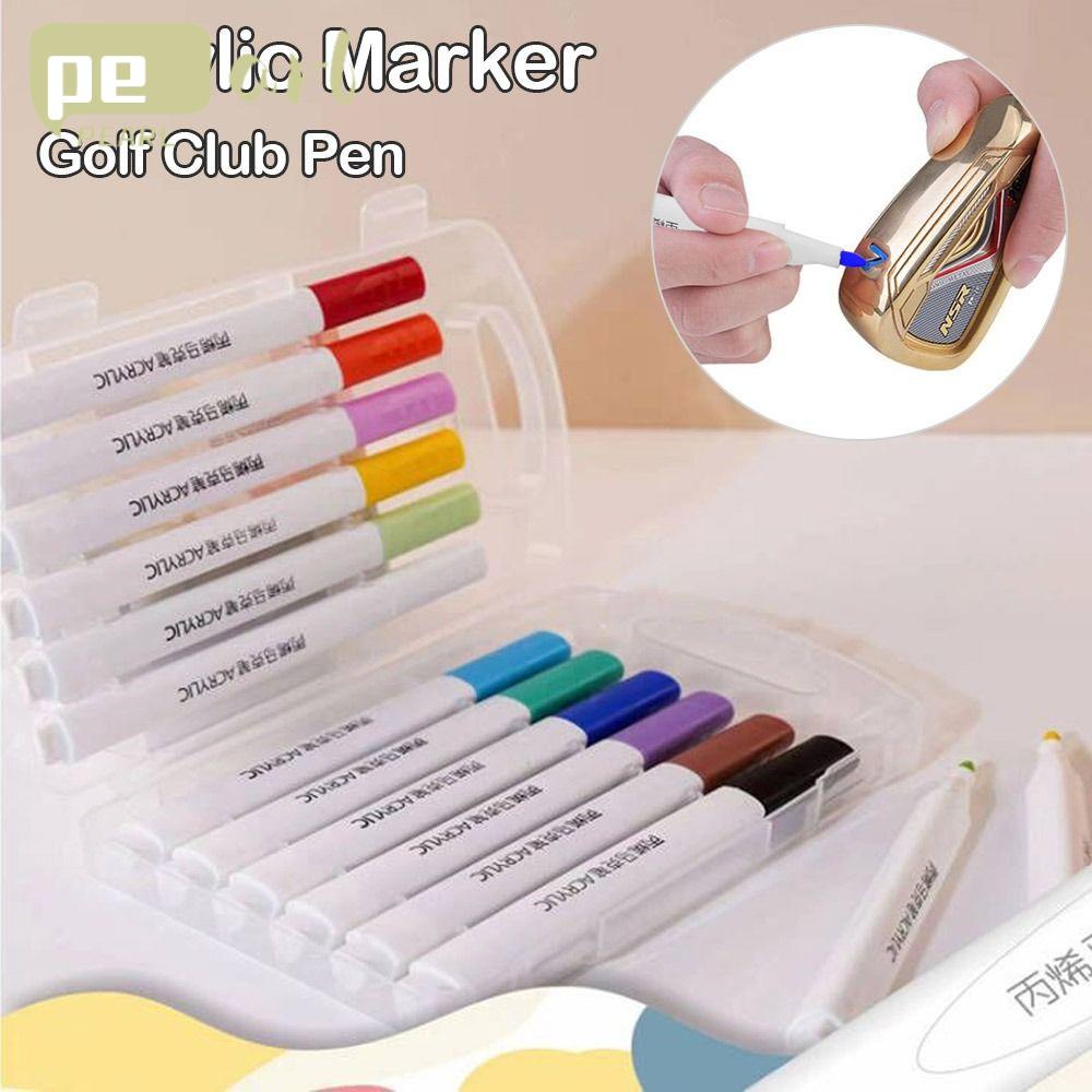.Set 12 Bút Vẽ Đánh Golf Chống Nắng Chống Thấm Nước Bằng Acrylic