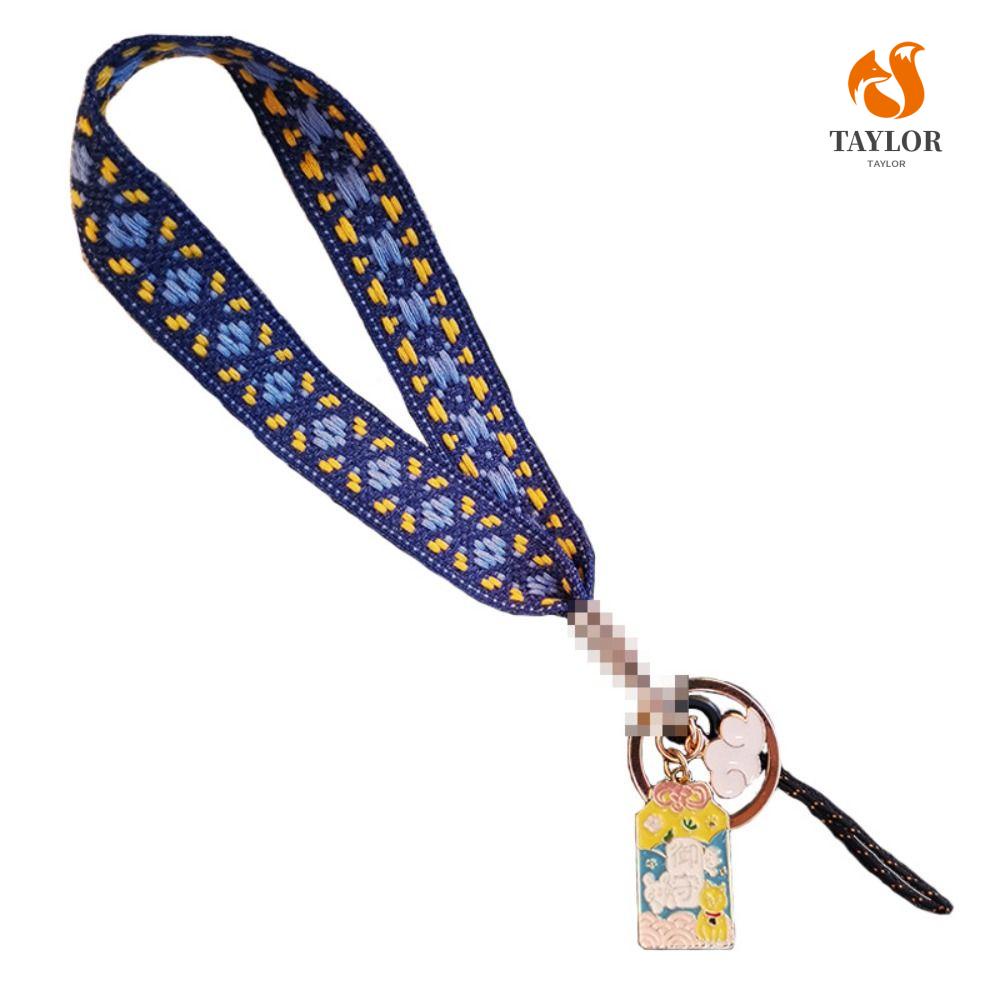 Dây Đeo Điện Thoại Chống Thất Lạc Họa Tiết Thêu Xinh Xắn Cho TAYLOR1