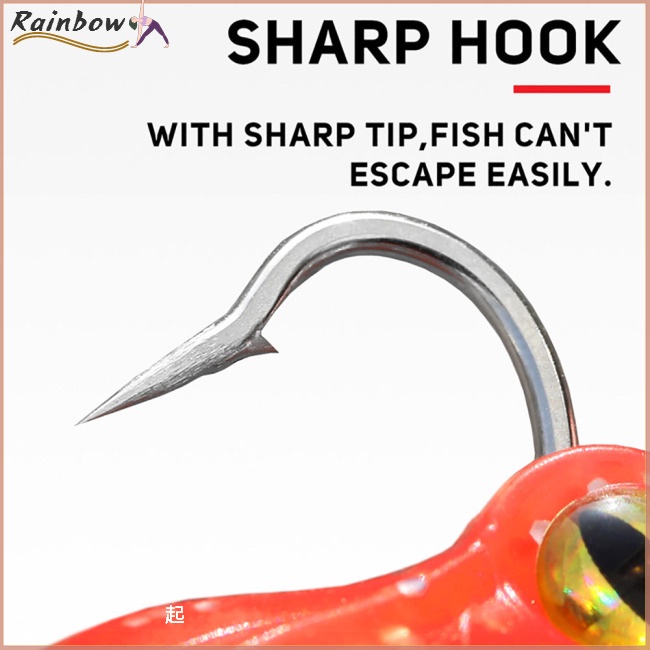 Set 4 Mồi Giả Nhử Cá 3d Bằng Nhựa 21g / 11cm Gắn Kèm Móc Câu Tiện Dụng