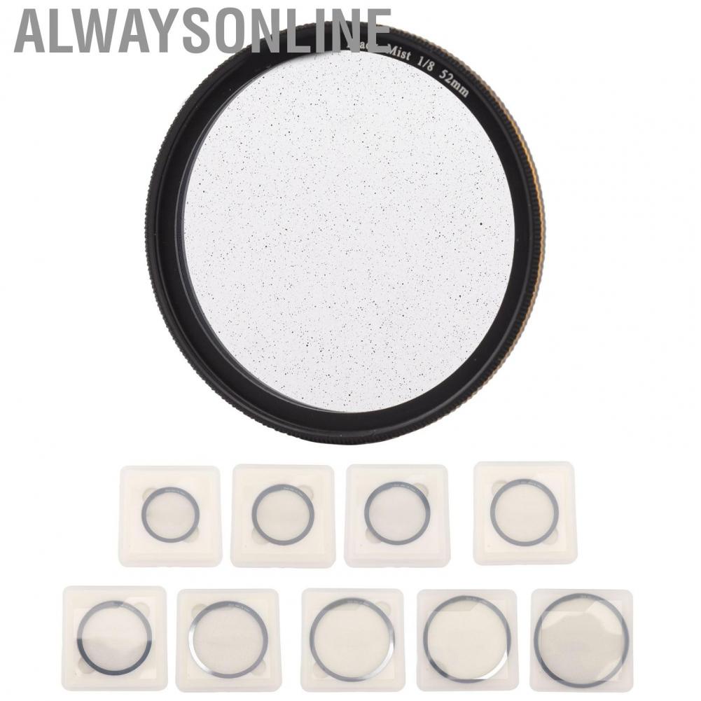 Alwaysonline Lightdow Black  Filter Camera Lens 1/8 Portrait For