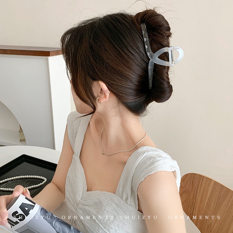 Kẹp Tóc Lớn Màu Gradient Mới 2023