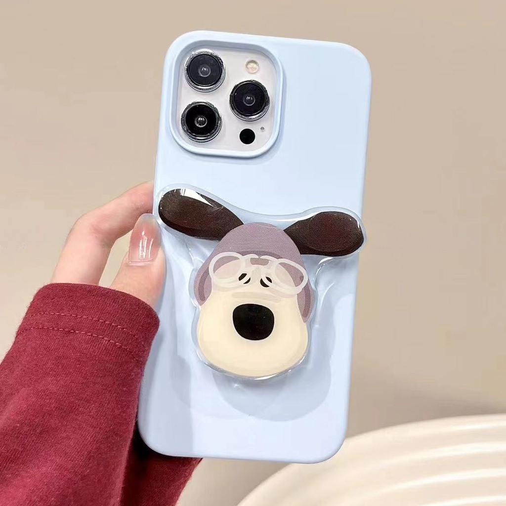 Ốp Điện Thoại Silicon Dẻo Kèm Giá Đỡ Túi Khí Chống Rơi / Sốc Cho iPhone 14 Pro Max 11 12 13 Pro X XS Max XR 7 8 Plus