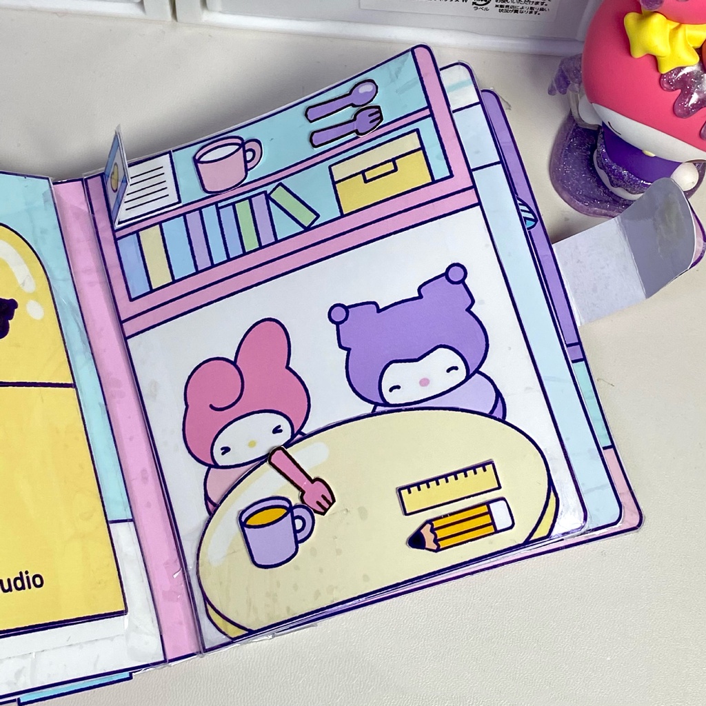 Sách Đồ Chơi Sanrio Kulomi / Melody DIY