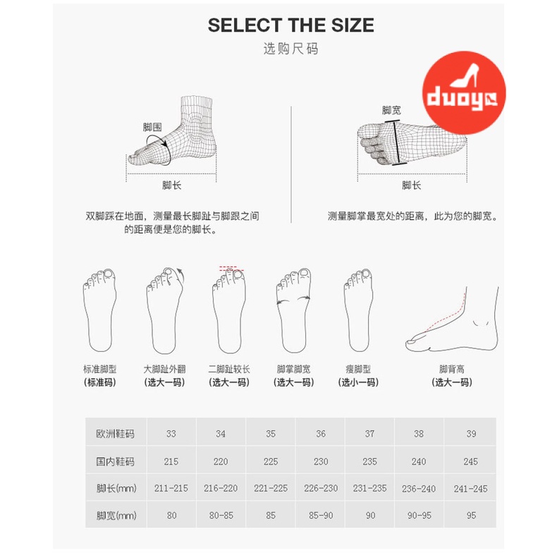 Duoya Giày Sandal Cao Gót Mũi Nhọn Đế Dày Bằng Da Lộn Màu Đen Có Khóa Cài Thời Trang Xuân Hè ~ [Hàng Có Sẵn] Miễn Phí Vận Chuyển Cho Nữ