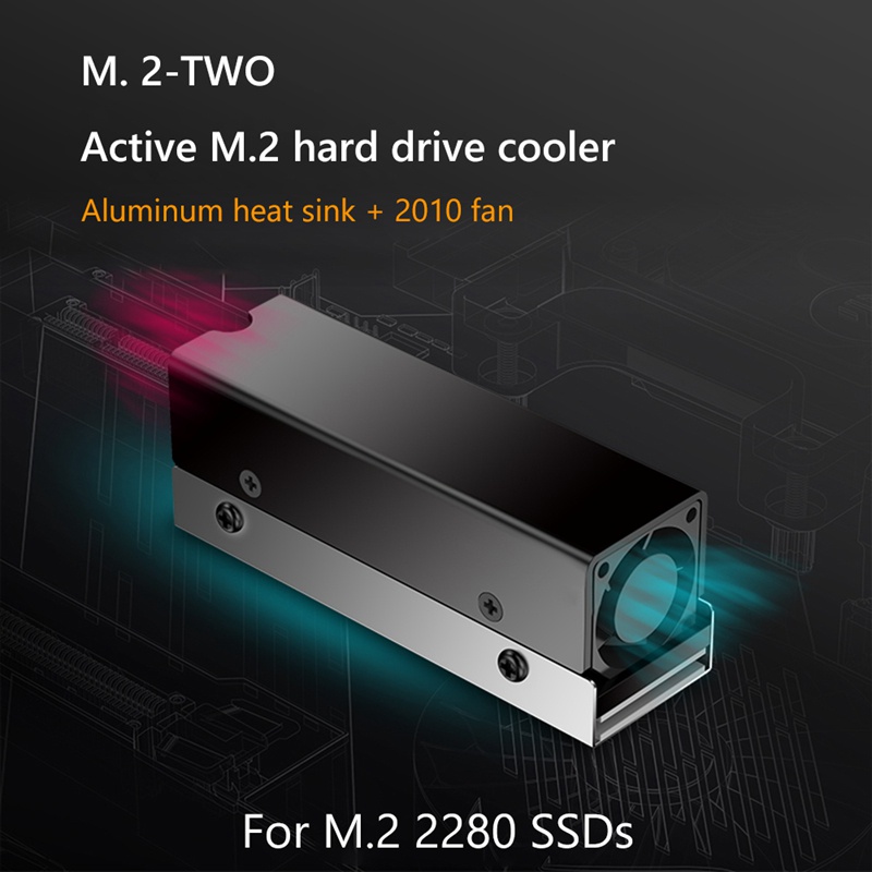 Quạt Tản Nhiệt M.2 2280 SSD PCI-E NVMe Bằng Nhôm Chất Lượng Cao