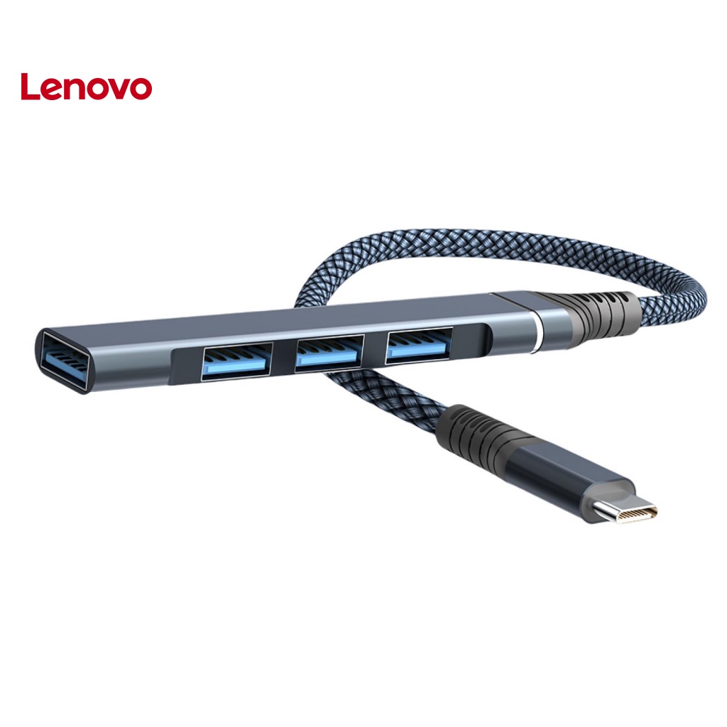 Bộ Hub Truyền Dữ Liệu Tốc Độ Cao 4 Trong 1 Bằng Hợp Kim Nhôm Siêu Mỏng Chống Nhiễu Cho Laptop / Máy Tính