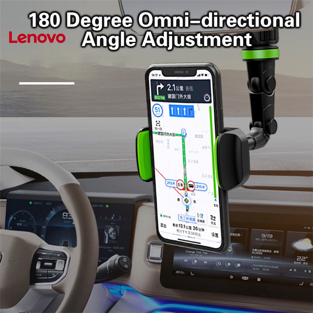 Giá Đỡ Điện Thoại Gắn Kính Chiếu Hậu Xe Hơi Hình Hoa Hướng Dương Điều Chỉnh Được 360 Độ Chống Trượt