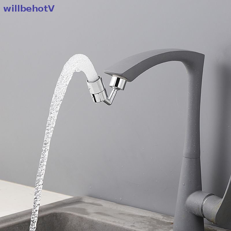 Đầu Vòi Nước Nối Dài Có Thể Xoay Chống Văng Tiện Dụng