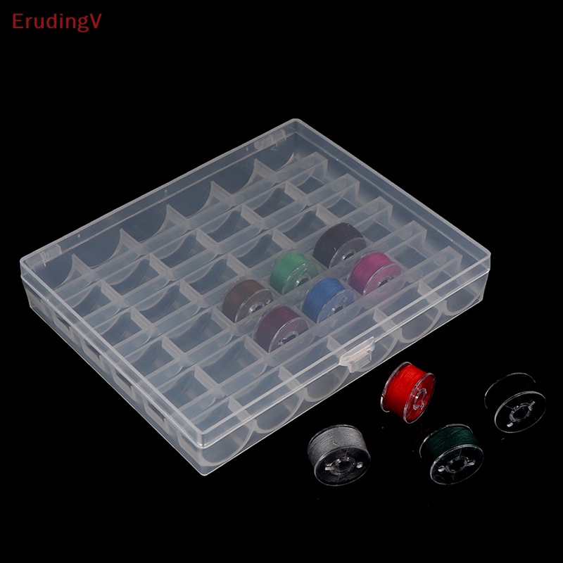 Hộp Đựng Cuộn Chỉ Bằng Nhựa 36 Ngăn Tiện Dụng