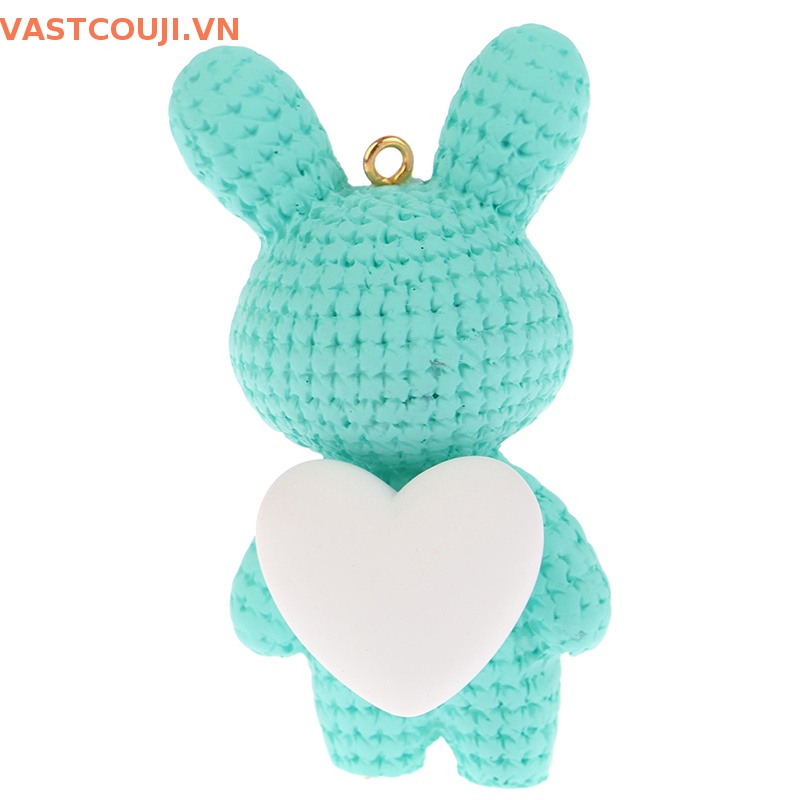 1 Móc Khóa Thỏ VASTJI Hoạt Hình Xinh Xắn