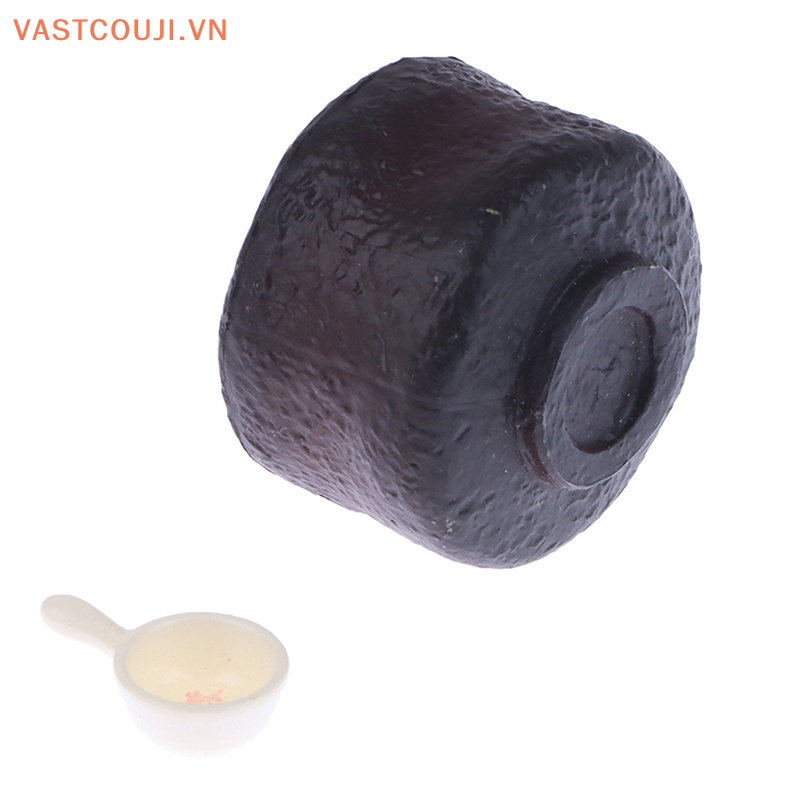 1 Mô Hình Chén Dĩa Tỉ Lệ 1: 12 Dùng Trang Trí Nhà Búp Bê